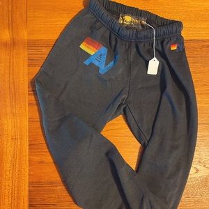 NWT Aviator Nation Logo Sweatpants